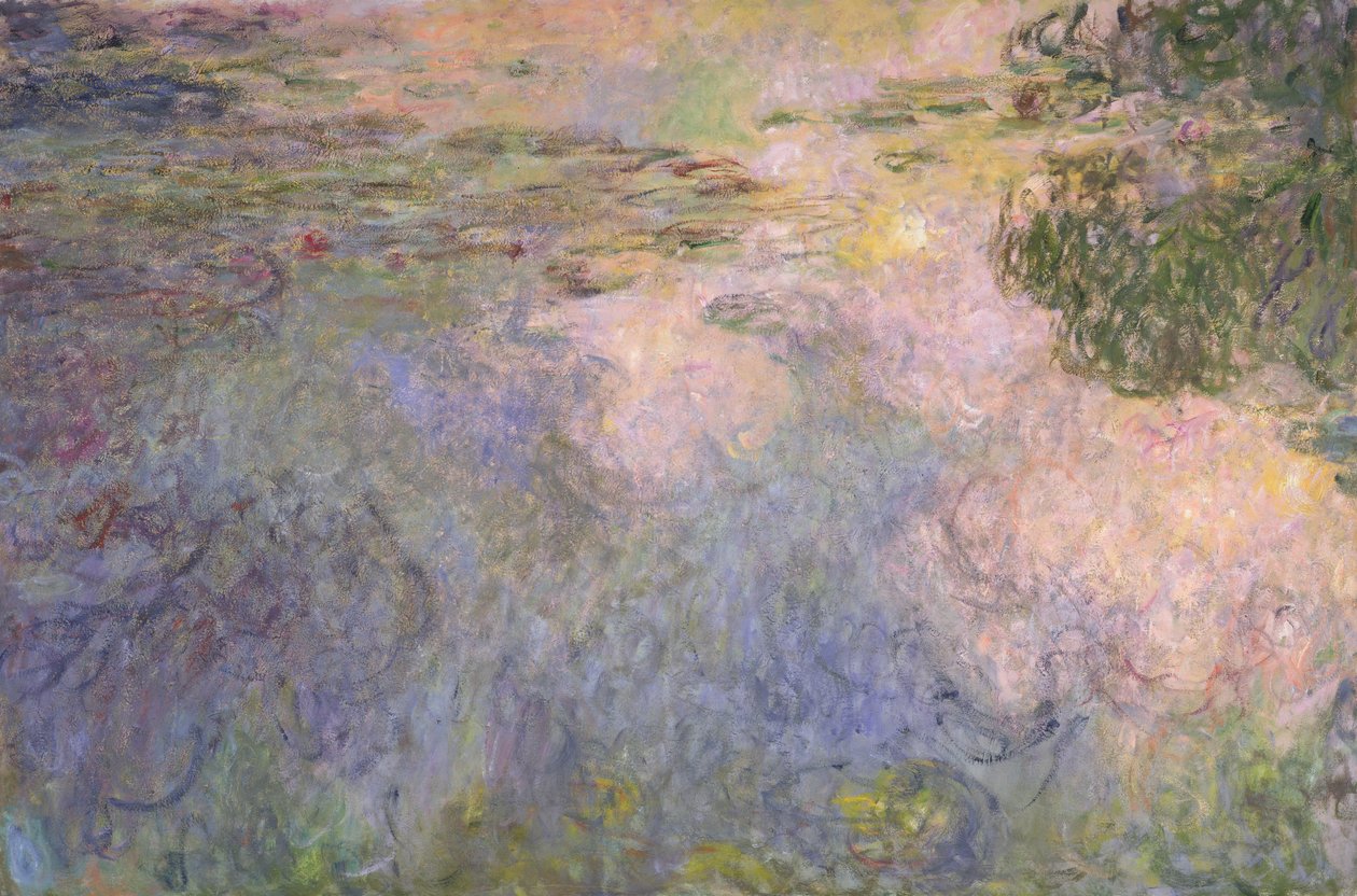 Vannliljedammen, ca. 1917-20 av Claude Monet