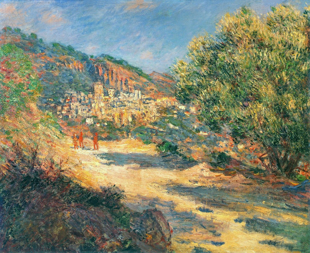 Veien til Monte Carlo av Claude Monet