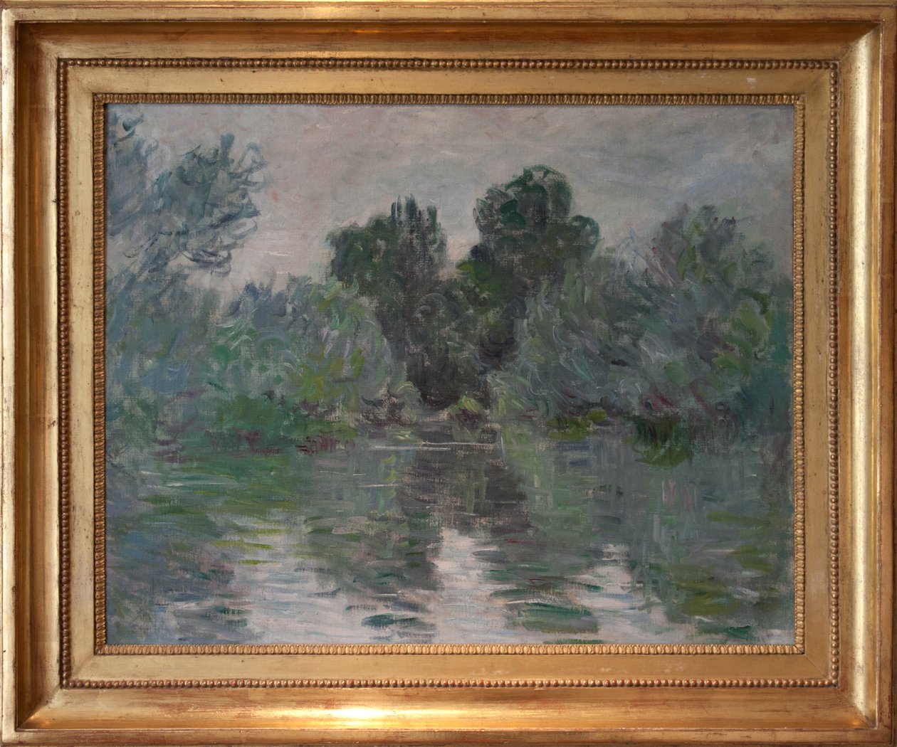 En arm av Seinen nær Vétheuil av Claude Monet