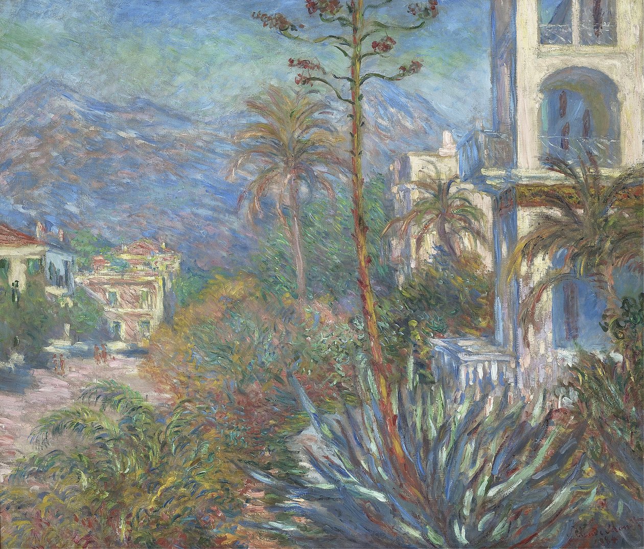 Villaer i Bordighera, 1884 av Claude Monet