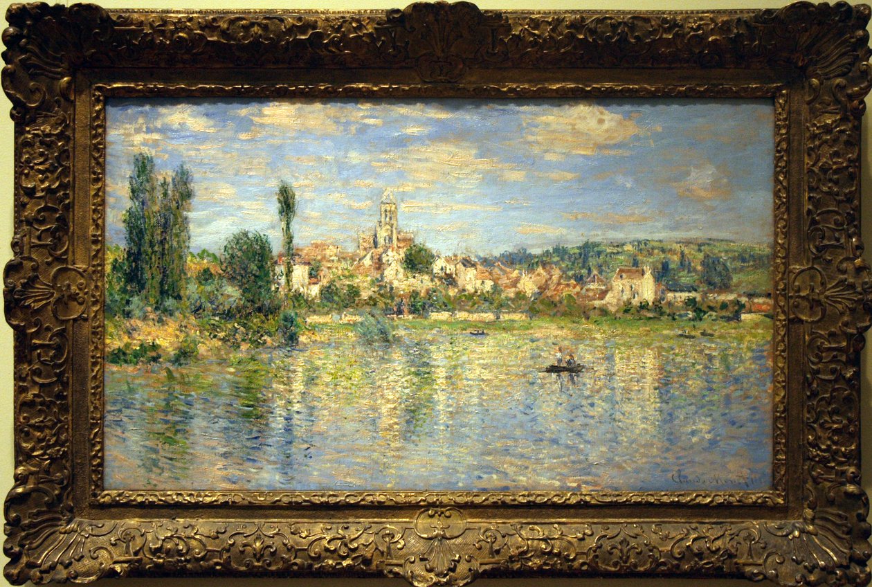Vétheuil om sommeren av Claude Monet