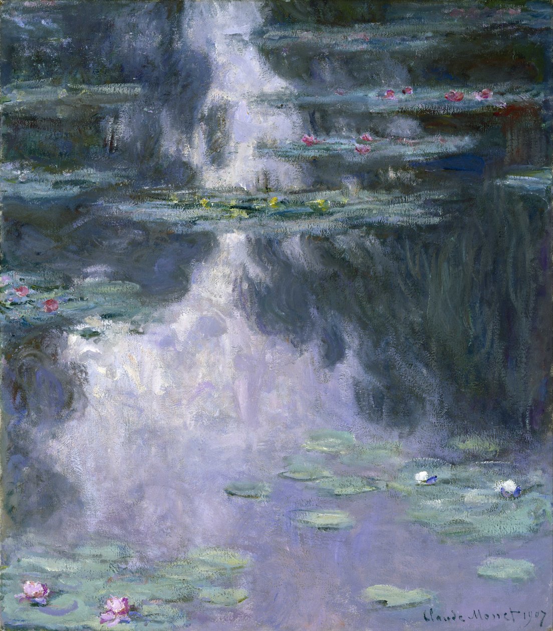Vannliljer (Nymphéas) av Claude Monet