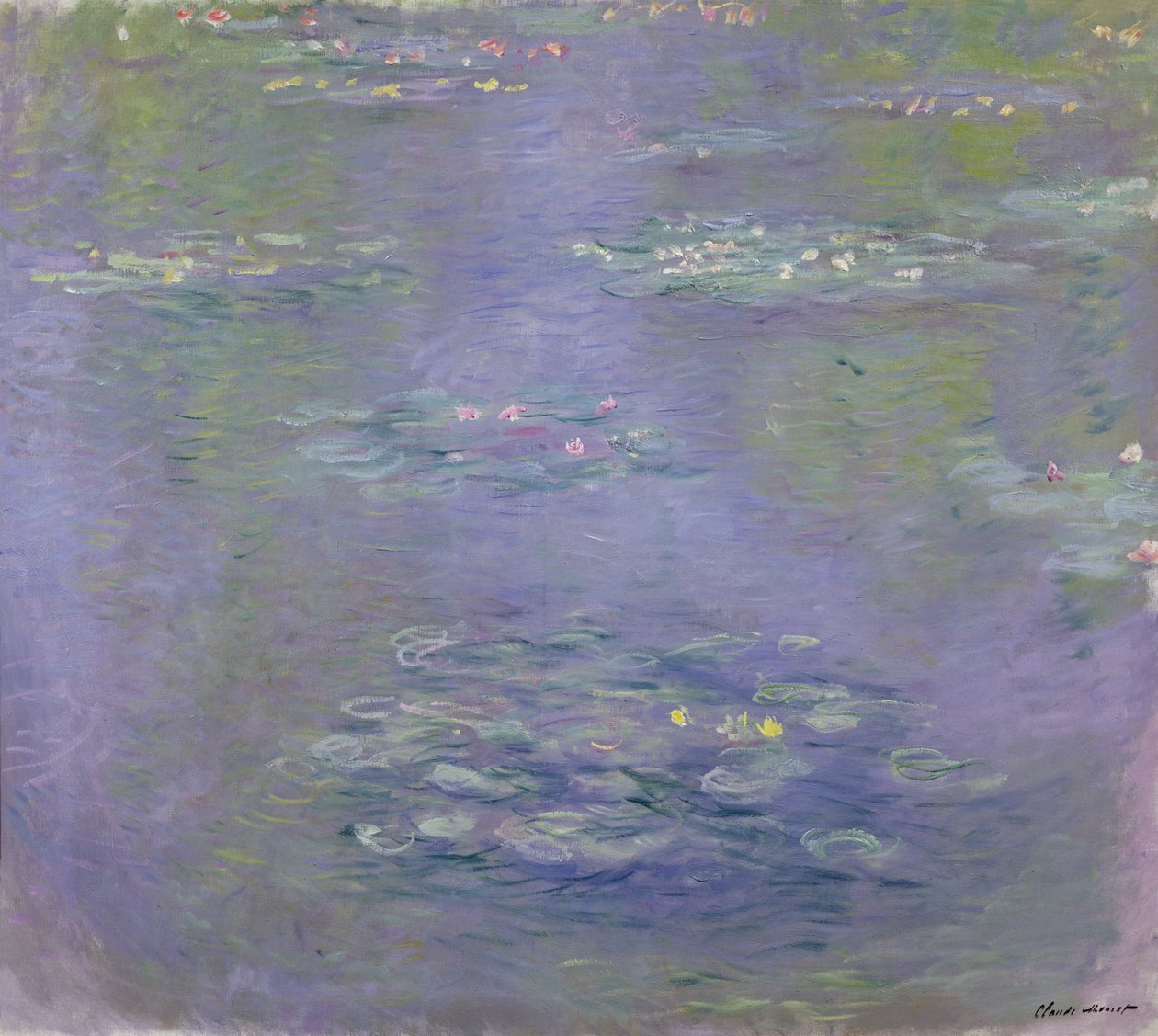 Vannliljer, 1903 (se detalj 382332) av Claude Monet