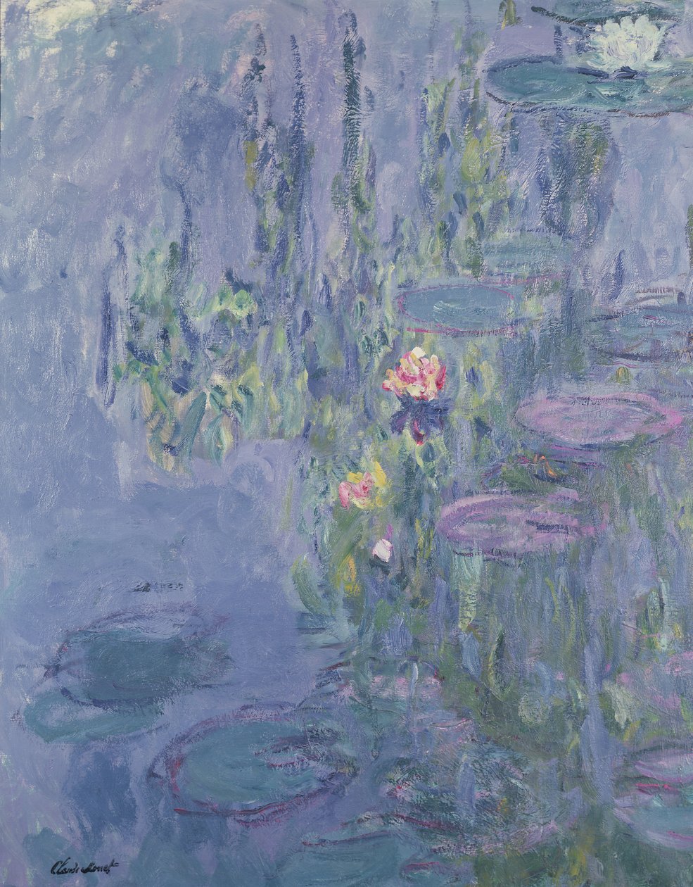 Vannliljer, 1907 av Claude Monet