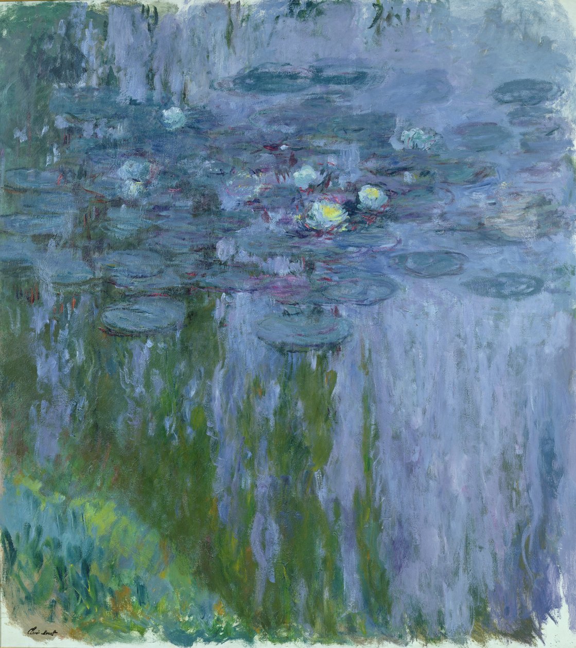 Vannliljer, 1916-19 av Claude Monet