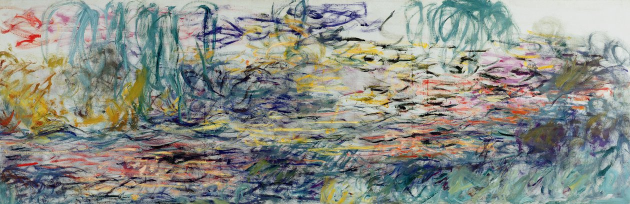 Vannliljer, 1917-19 (se detalj 414401 og 414402) av Claude Monet