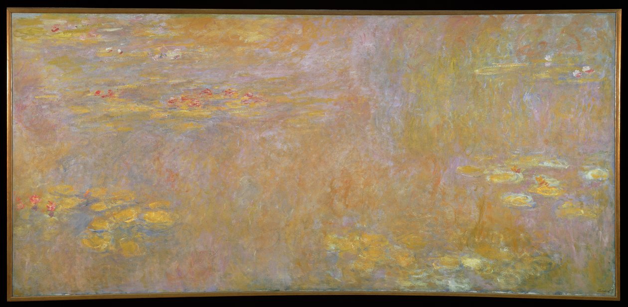 Vannliljer, etter 1916 av Claude Monet