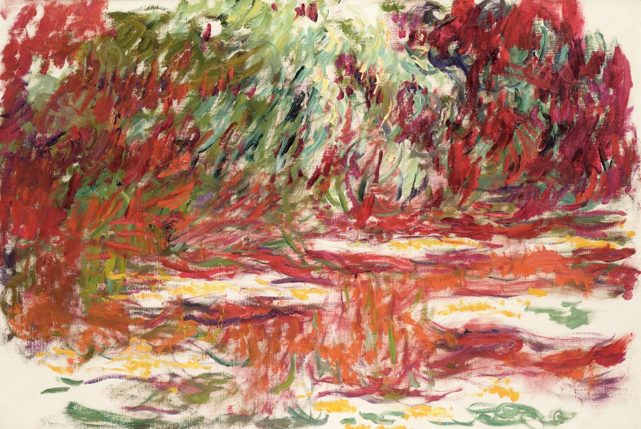 Vannliljedammen, 1918-19 av Claude Monet