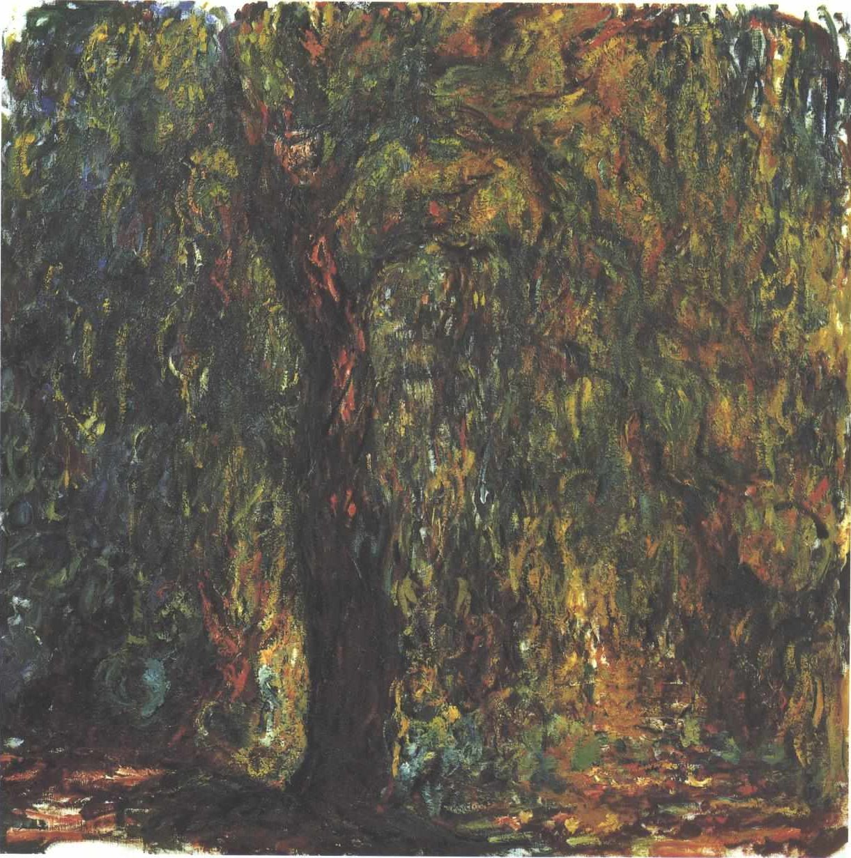Gråtende pil av Claude Monet