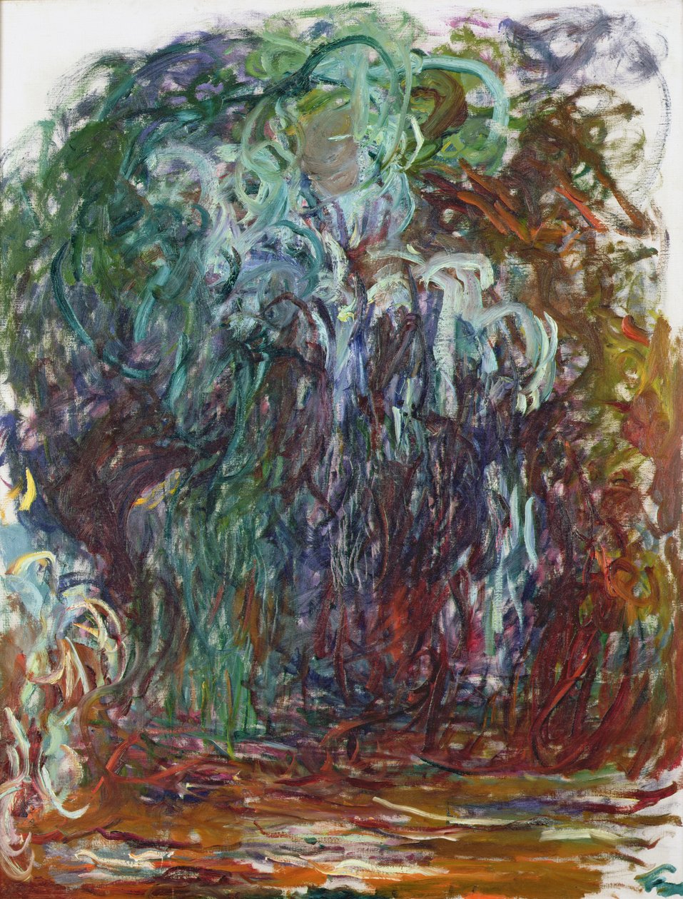 Gråtpil, 1921-22 av Claude Monet
