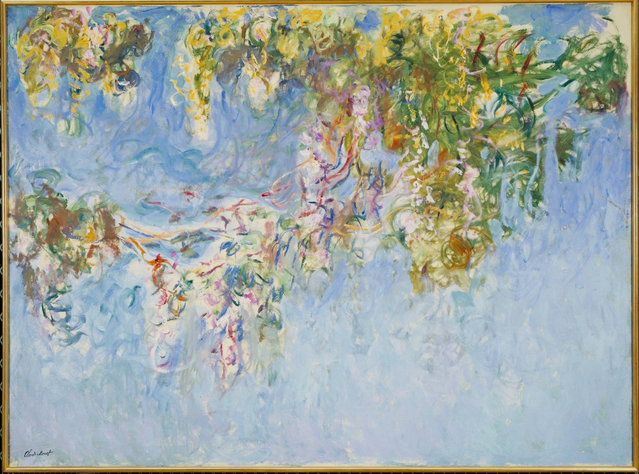 Wisteria (Glycines) ca. 1919-20 av Claude Monet