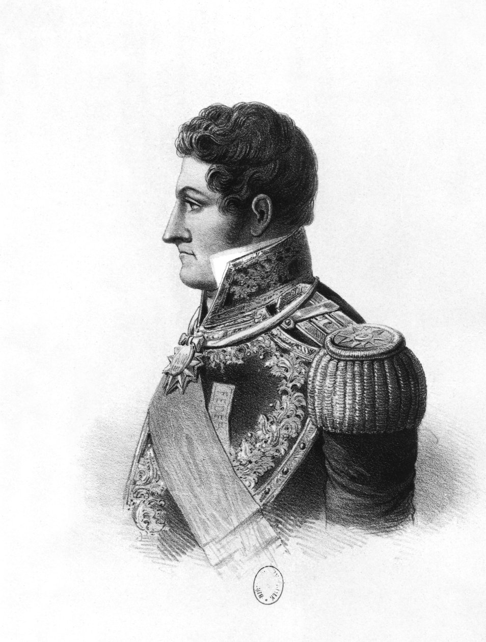 Juan Manuel de Rosas (1793-1877) av Claude Sauvageot