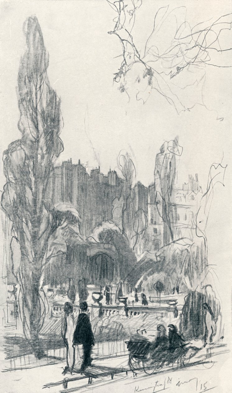 I Kensington Gardens - Stage One, c1920 av Claude Allin Shepperson
