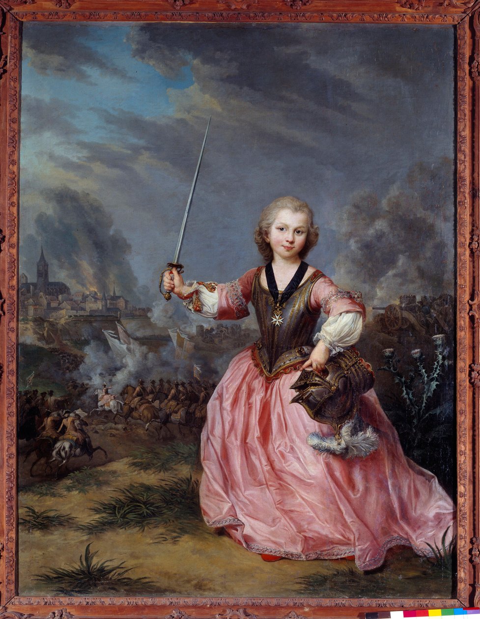 Portrett av Pierre Claude Secret de Gueidan som ridder av Malta Les Gueidan var en stor provençalsk familie. Maleri av Claude Arnulphy (1697-1786). 1748 Musee Granet, Aix en provence av Claude Arnulphy