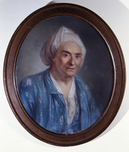 Portrett av Denis Diderot (1713–84) ca. 1763 (olje på lerret) av Claude Bornet