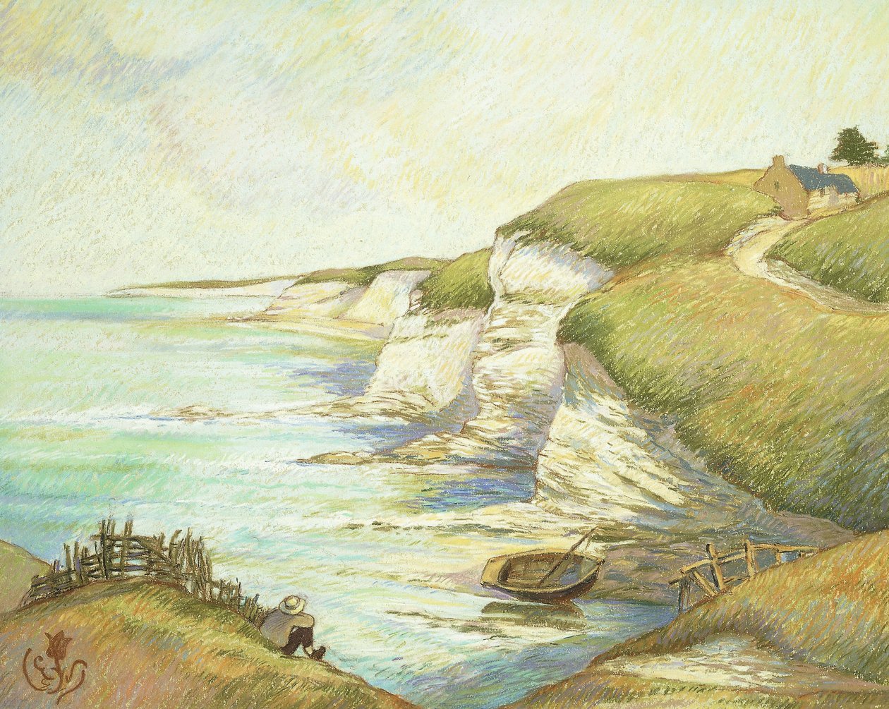 Klipper i Bretagne; Klipper i Bretagne av Claude Emile Schuffenecker