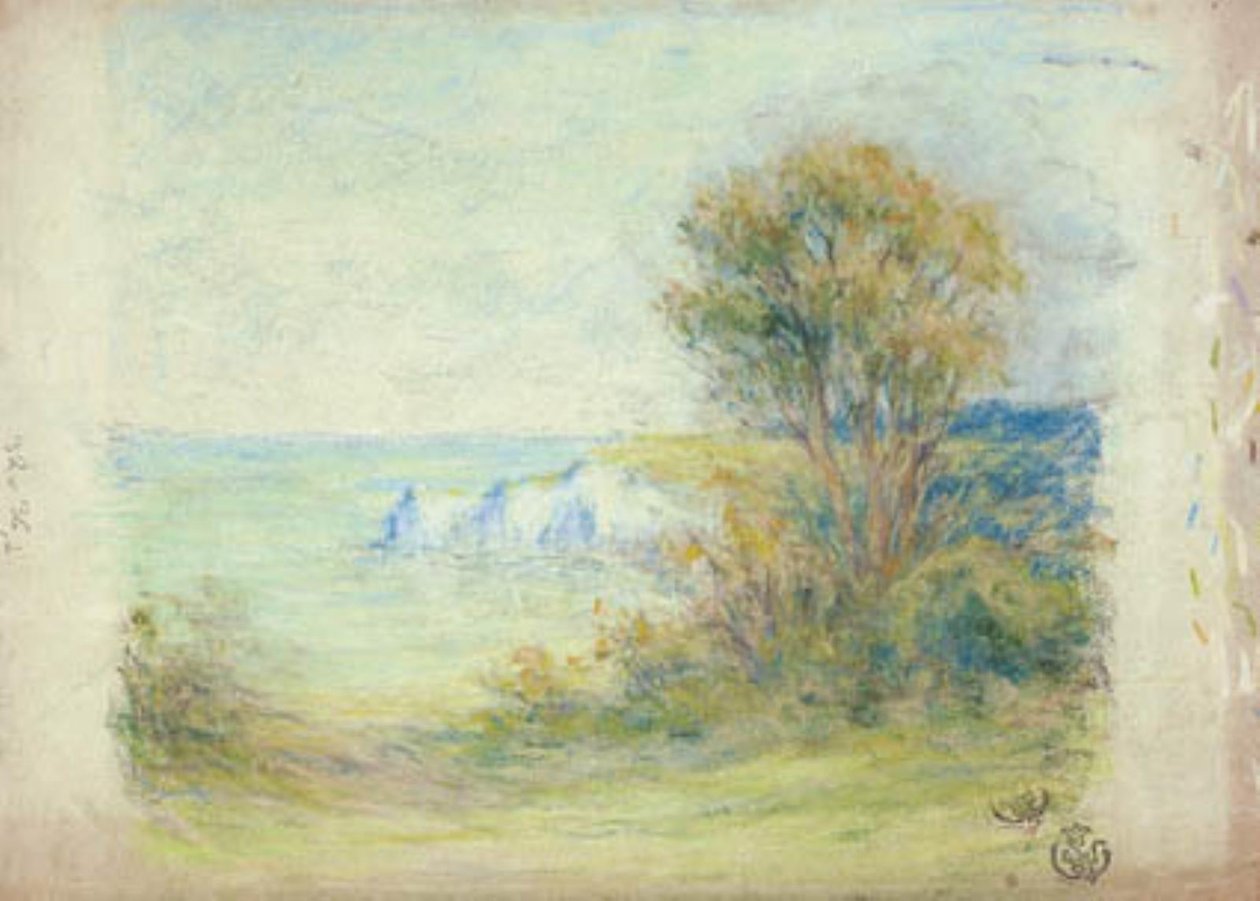 Klipper ved Etretat av Claude Emile Schuffenecker