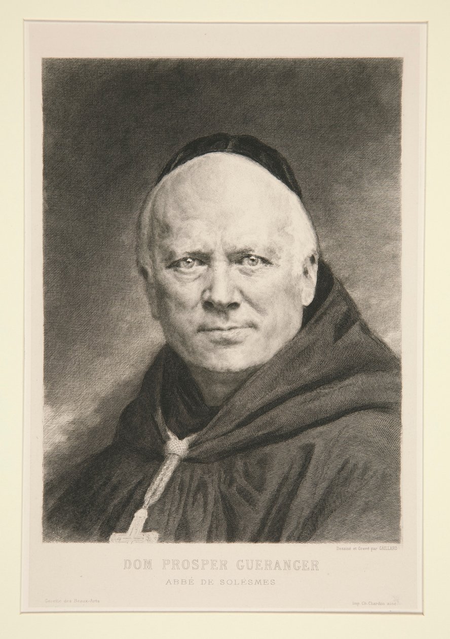 Til Prosper Gueranger av Claude Ferdinand Gaillard