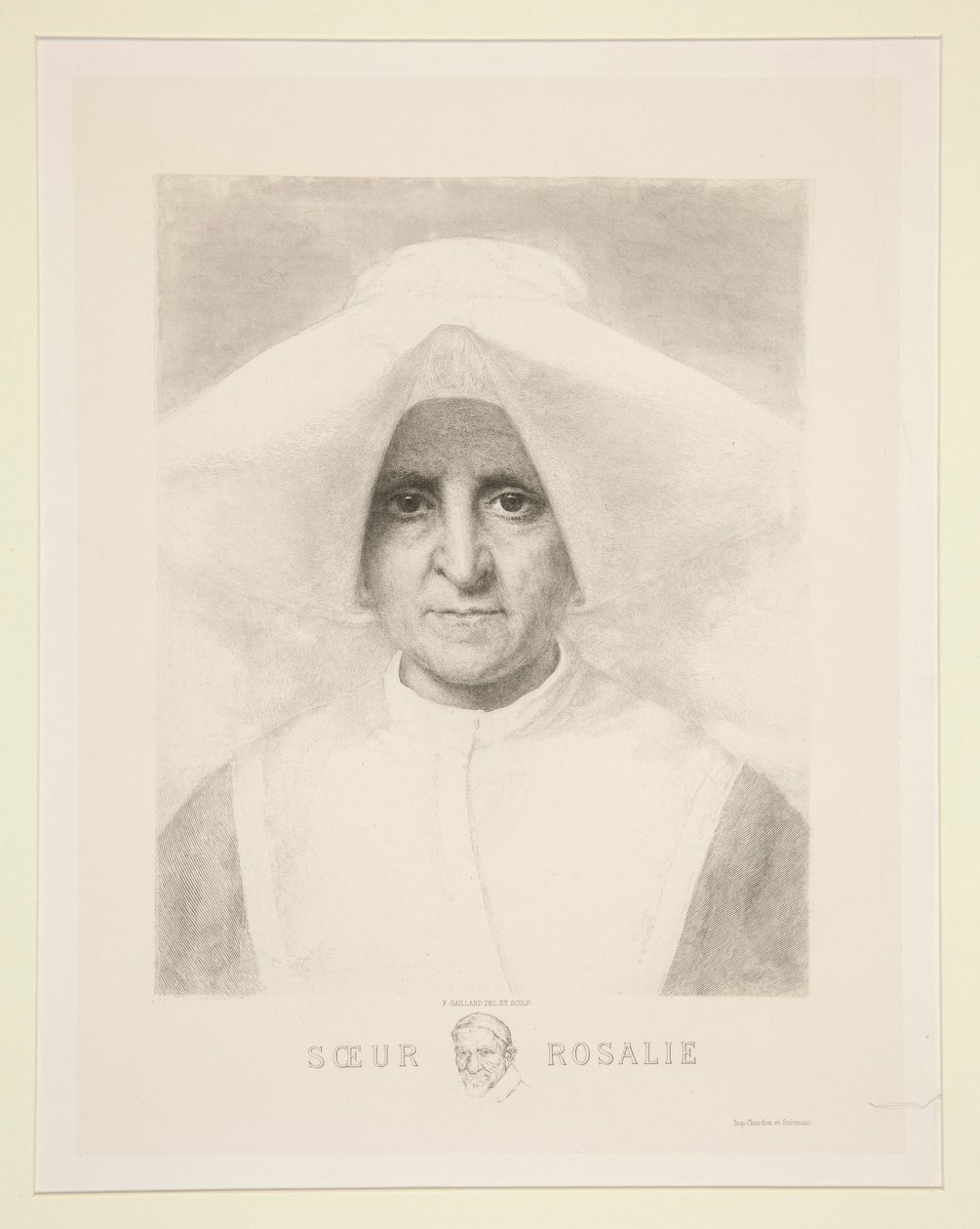 Søster Rosalie av Claude Ferdinand Gaillard
