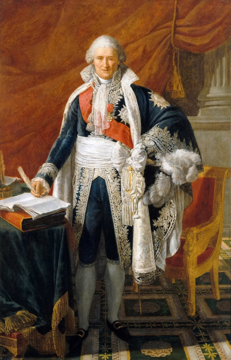 Portrett av Jean-Etienne-Marie Portalis 1749-1807 av Claude Gautherot
