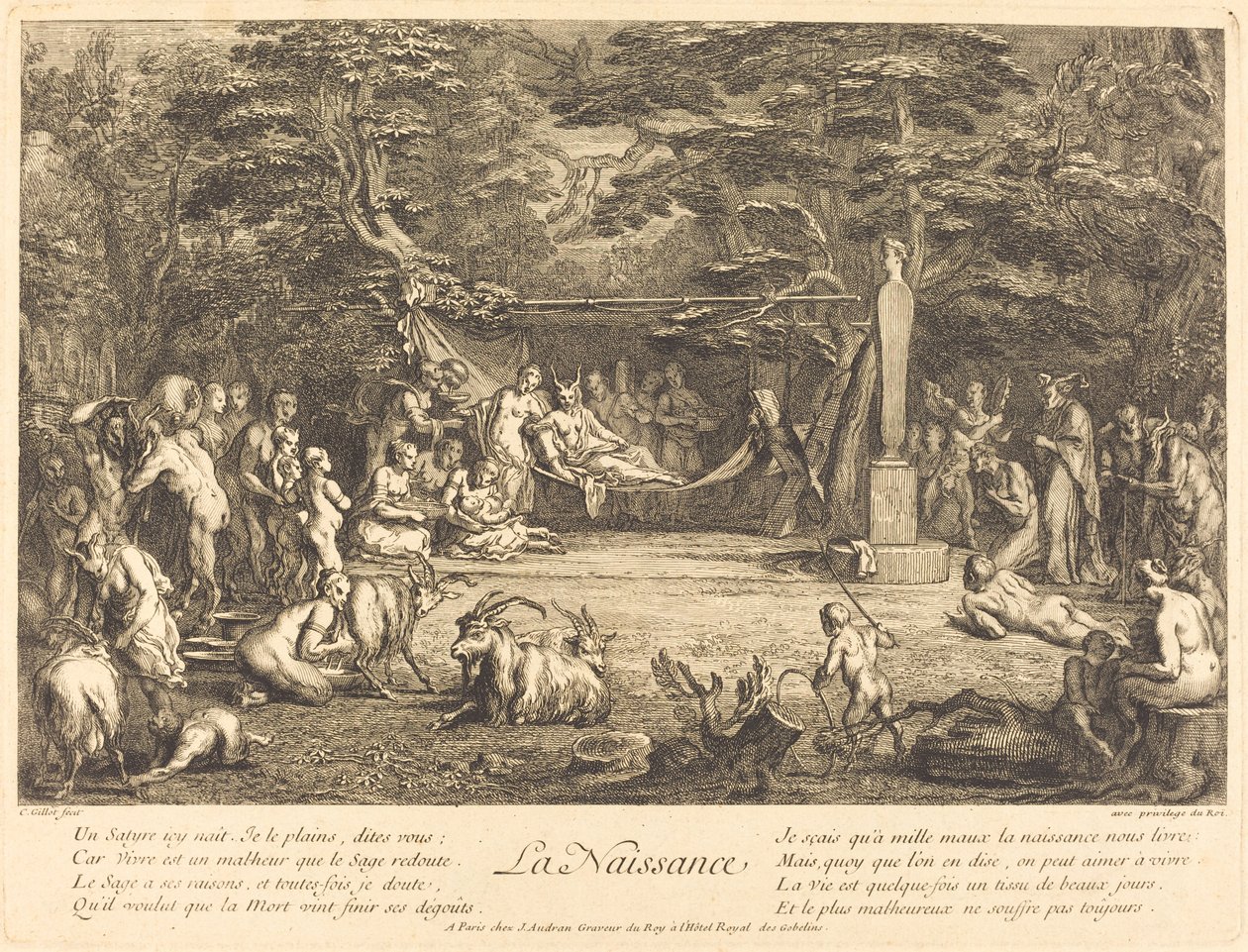 Fødselen av Claude Gillot