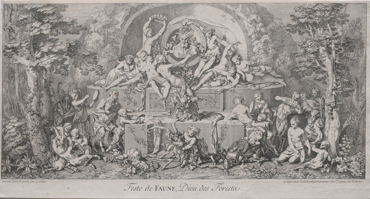 De fire festivalene: Faunefestivalen. av Claude Gillot