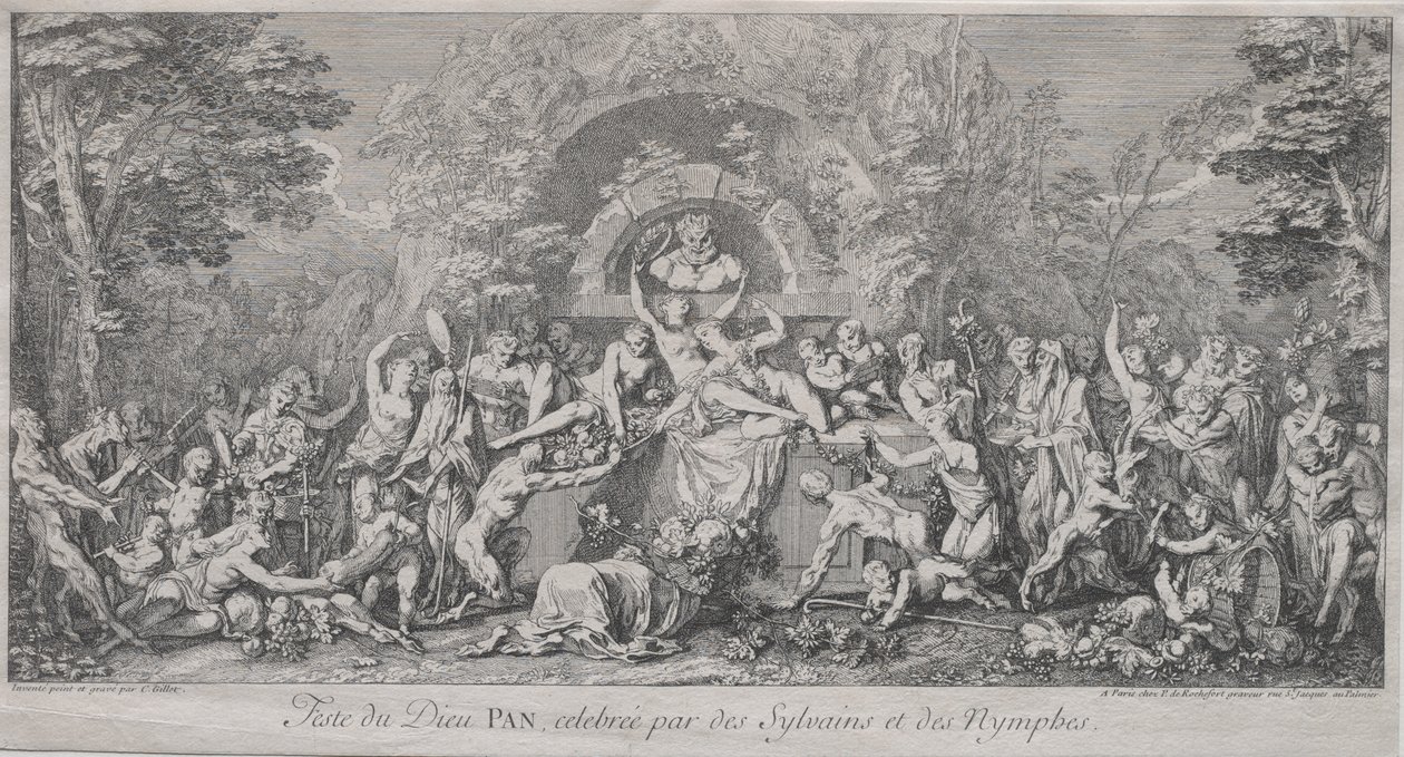 De fire festivalene: Festival of the God Pan av Claude Gillot