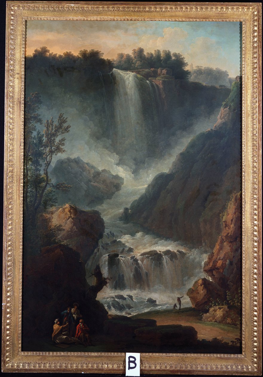 Fallene til Terni av Claude Joseph Vernet