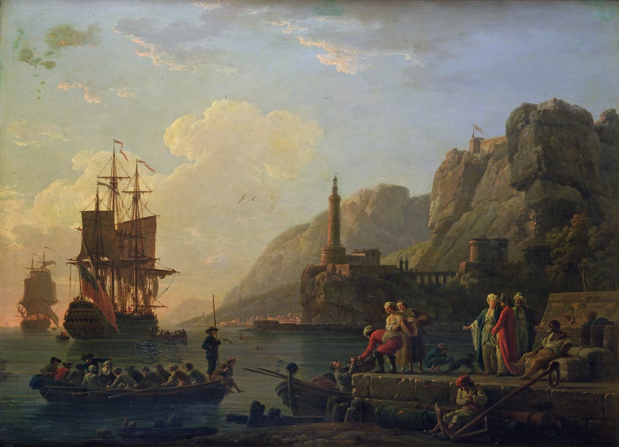 Havnen av Claude Joseph Vernet