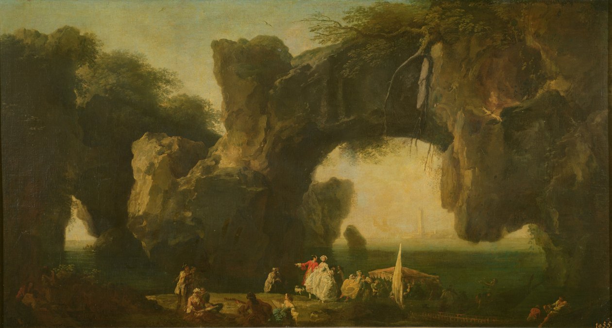 Utsikt over Sorrento av Claude Joseph Vernet