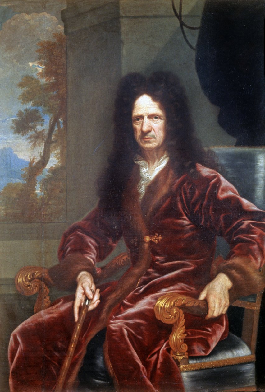 Portrett av Andre Le Notre av Claude Lefebvre