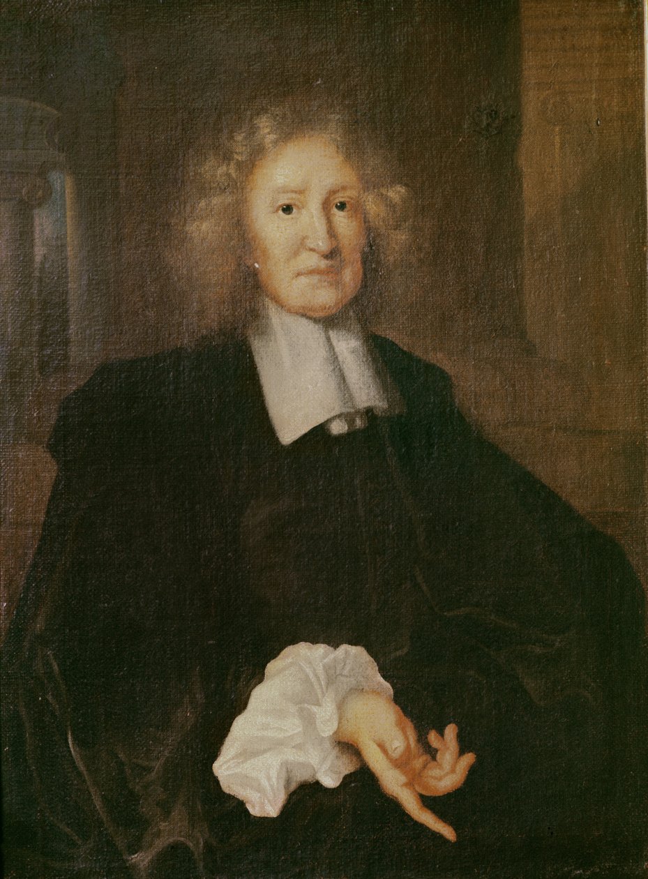 Portrett antas å være Jules Hardouin Mansart (1646-1708) av Claude Lefebvre