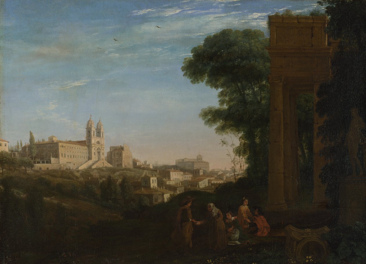 En utsikt i Roma, 1632 av Claude Lorrain