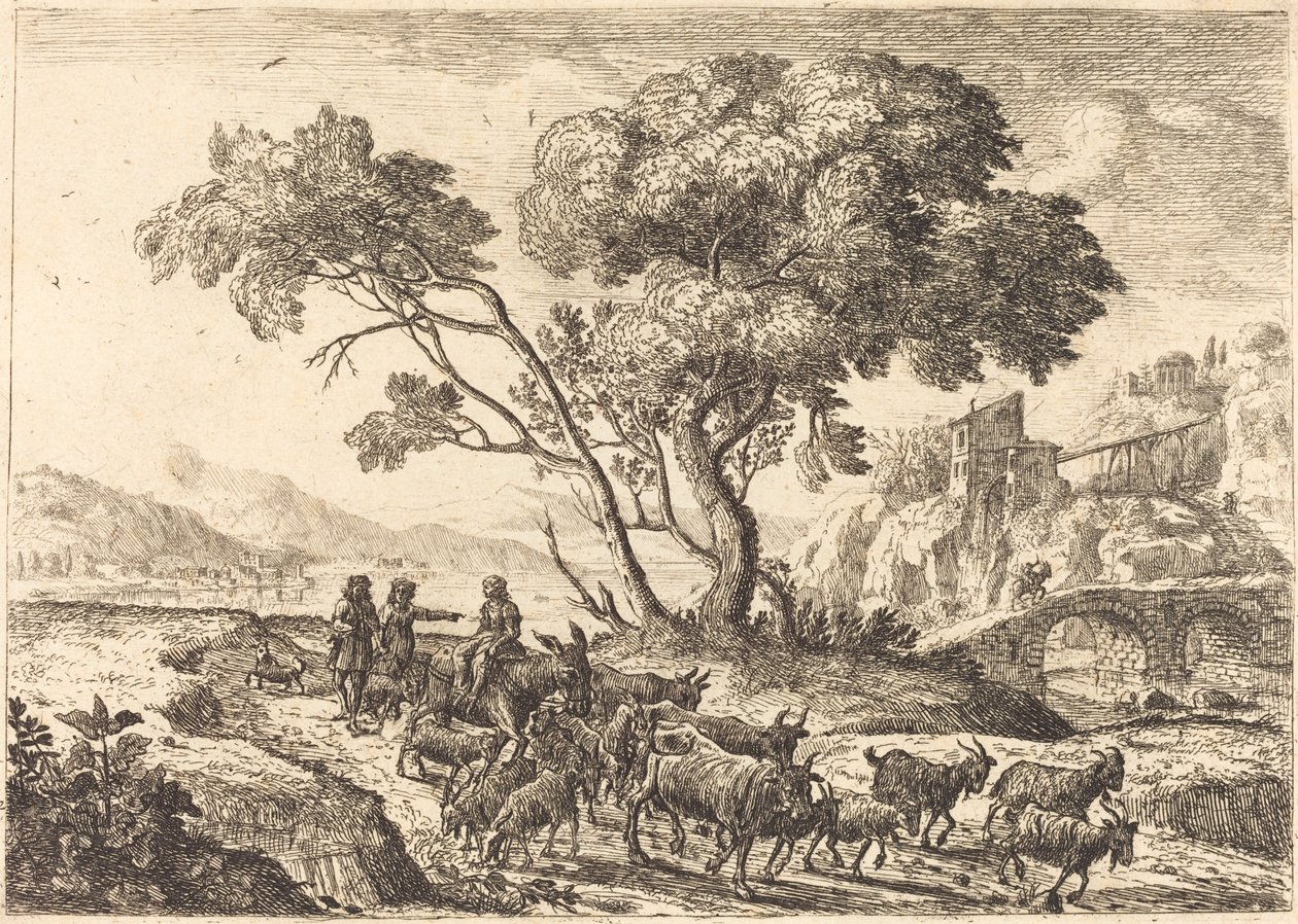 Avgang til feltene av Claude Lorrain