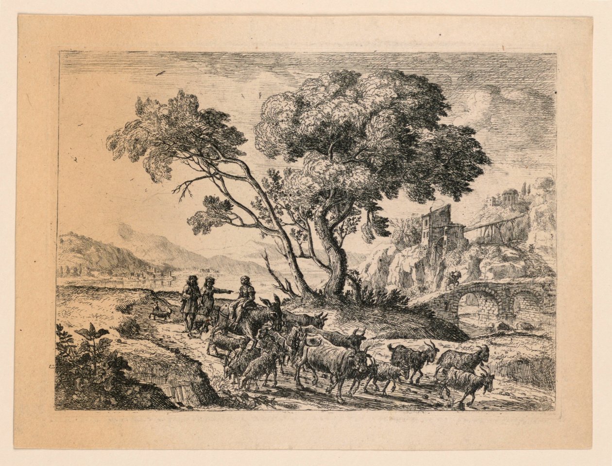 Avgang til feltene av Claude Lorrain