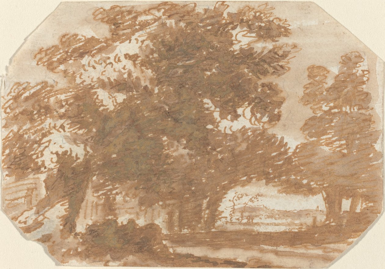 Grove of Trees av Claude Lorrain