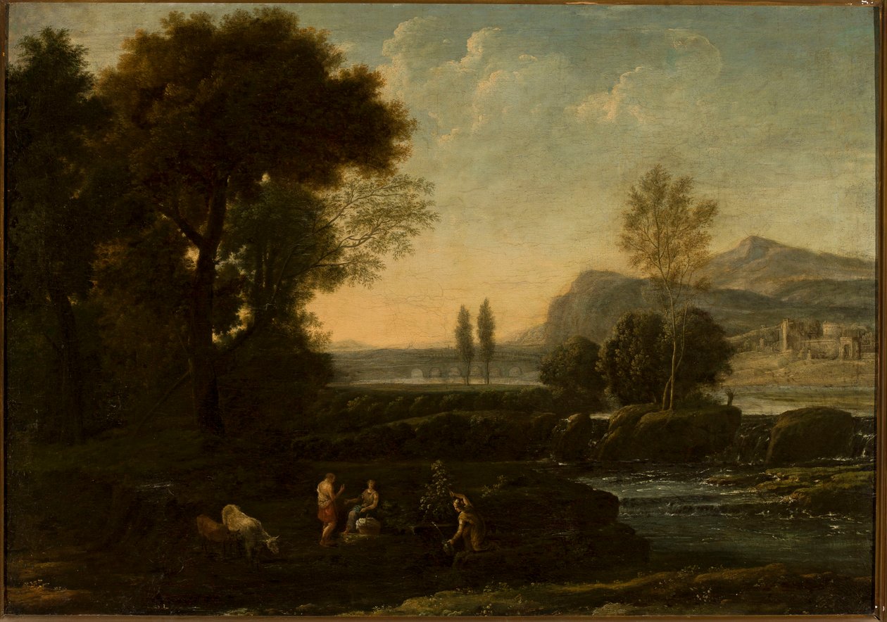 Landskap med gjeterne av Claude Lorrain