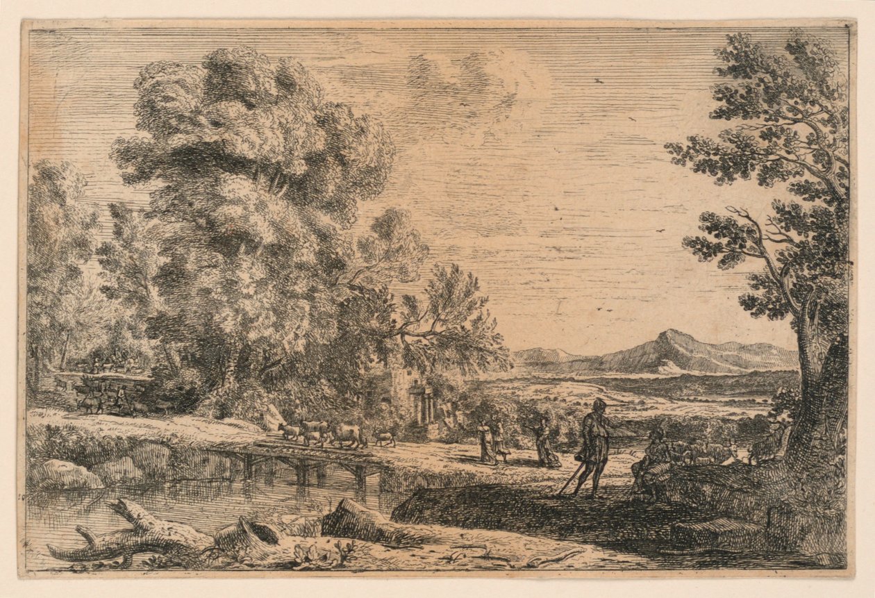 Rebecca og Eliezer av Claude Lorrain