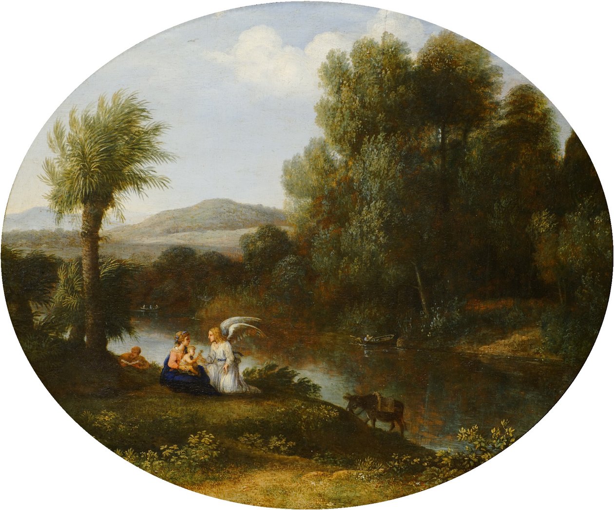 Hvile under flukten til Egypt av Claude Lorrain
