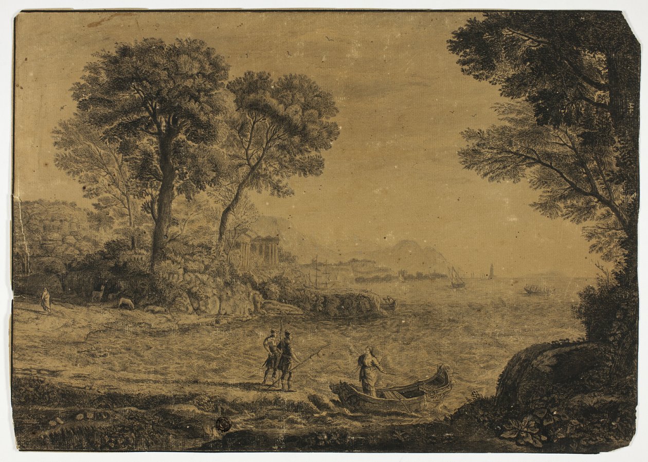 Sjølandskap av Claude Lorrain