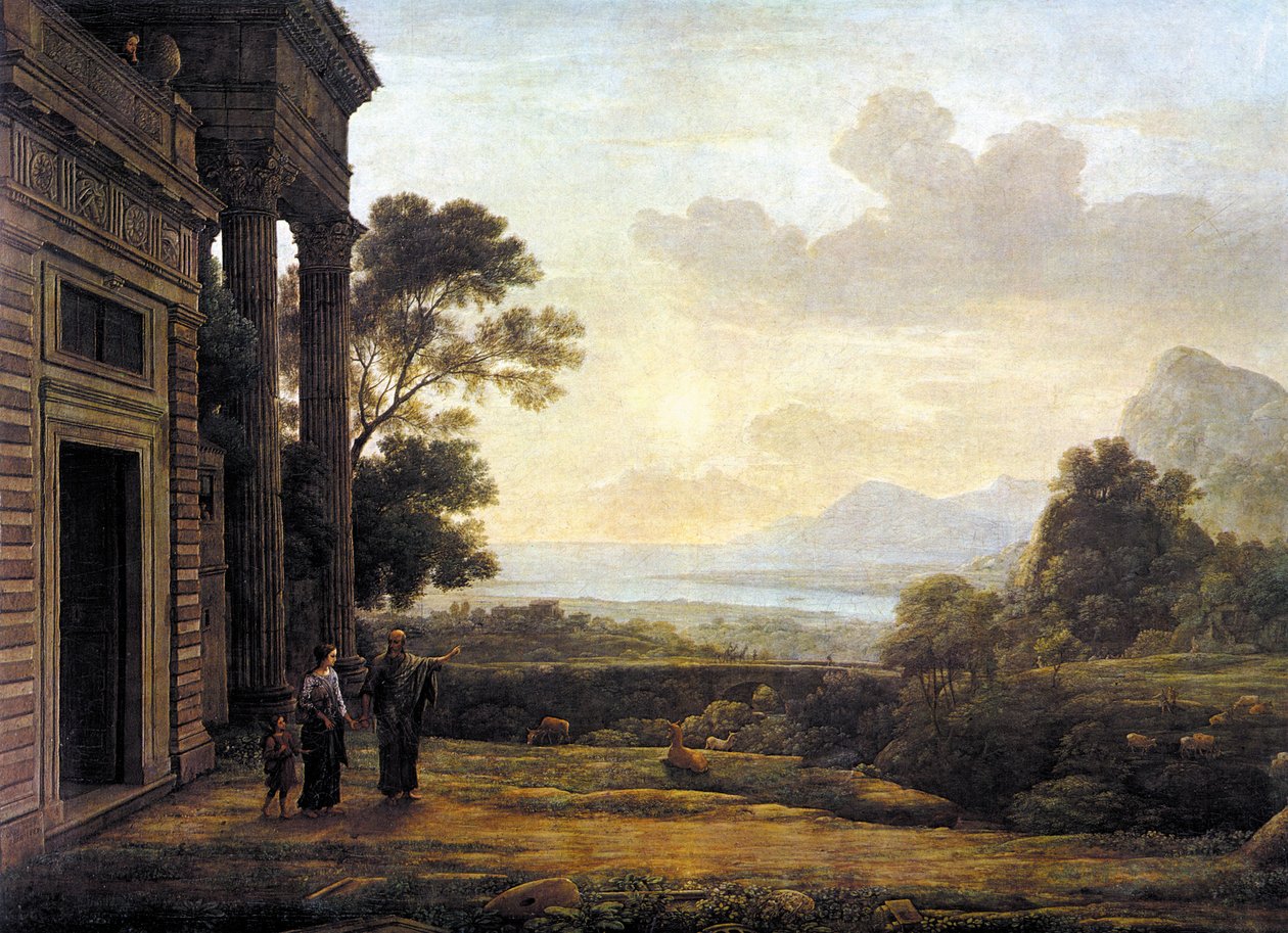 Hagars forvisning av Claude Lorrain