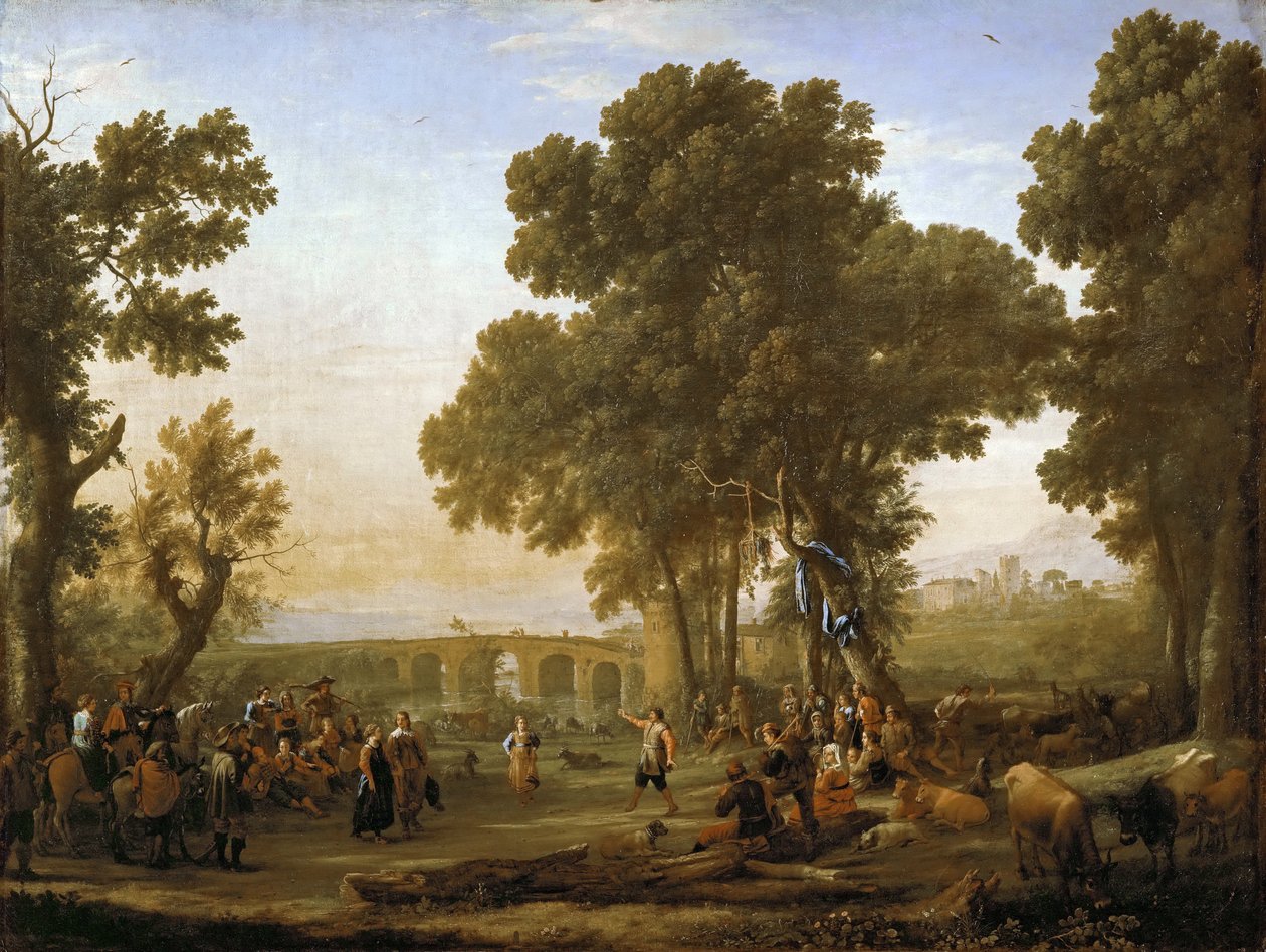 Bygdefestivalen av Claude Lorrain