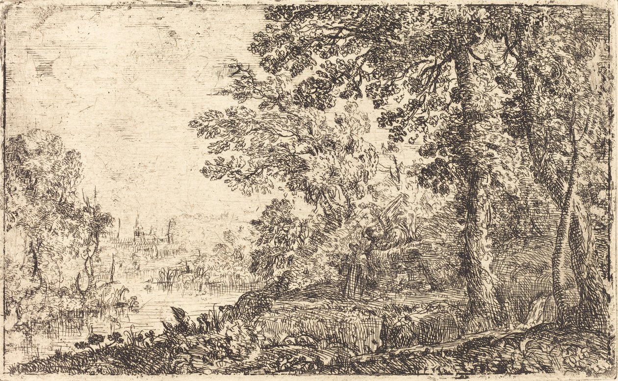 Visjonen (L'apparition) av Claude Lorrain