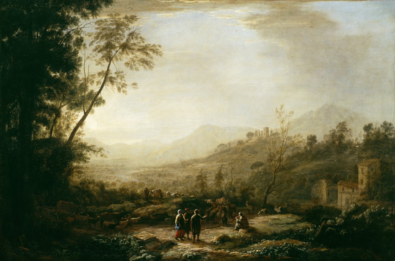 Soloppgang, 1631 av Claude Lorrain