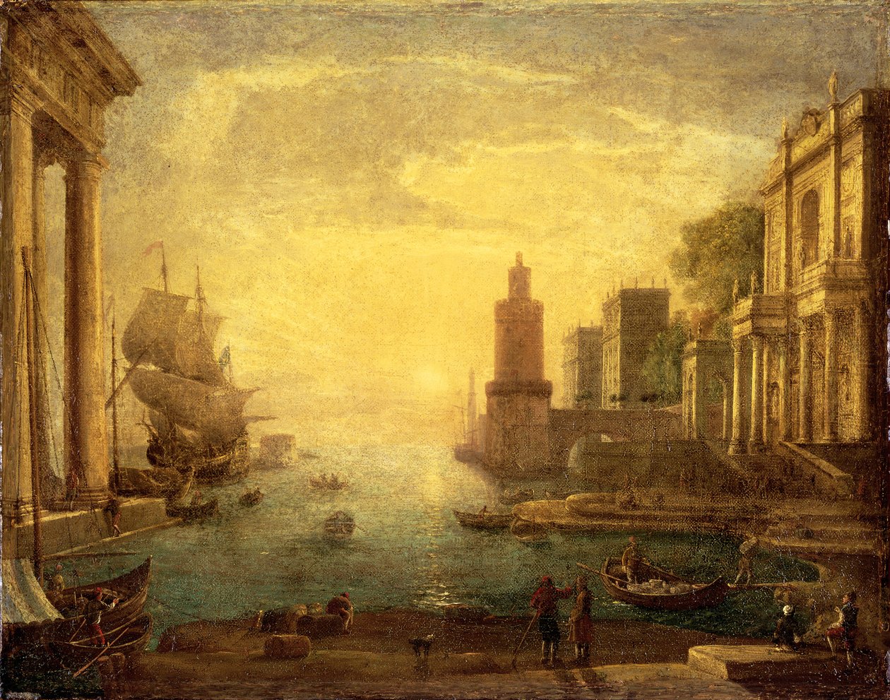 Canal Grande, Venezia av Claude Lorrain