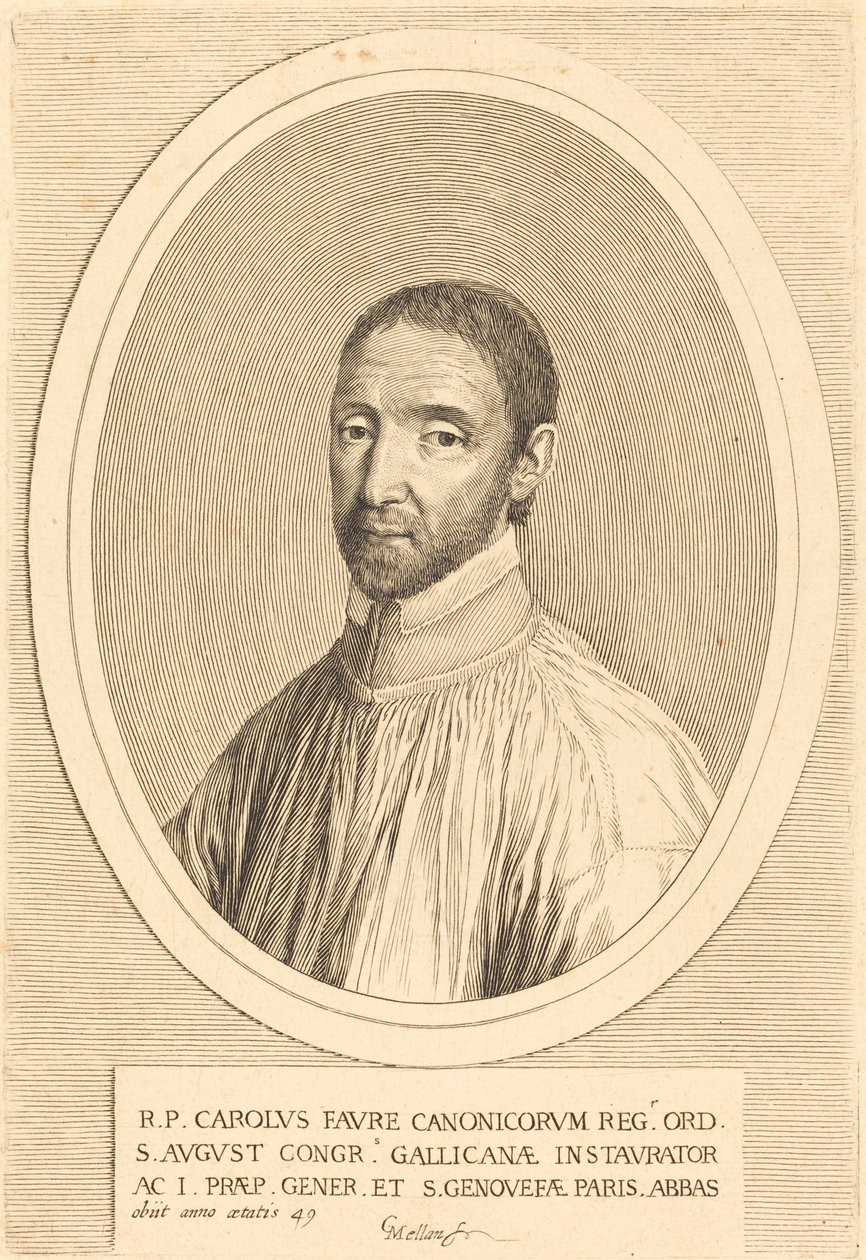 Charles Favre av Claude Mellan