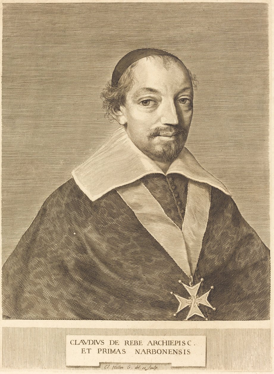 Claude de Rebe av Claude Mellan