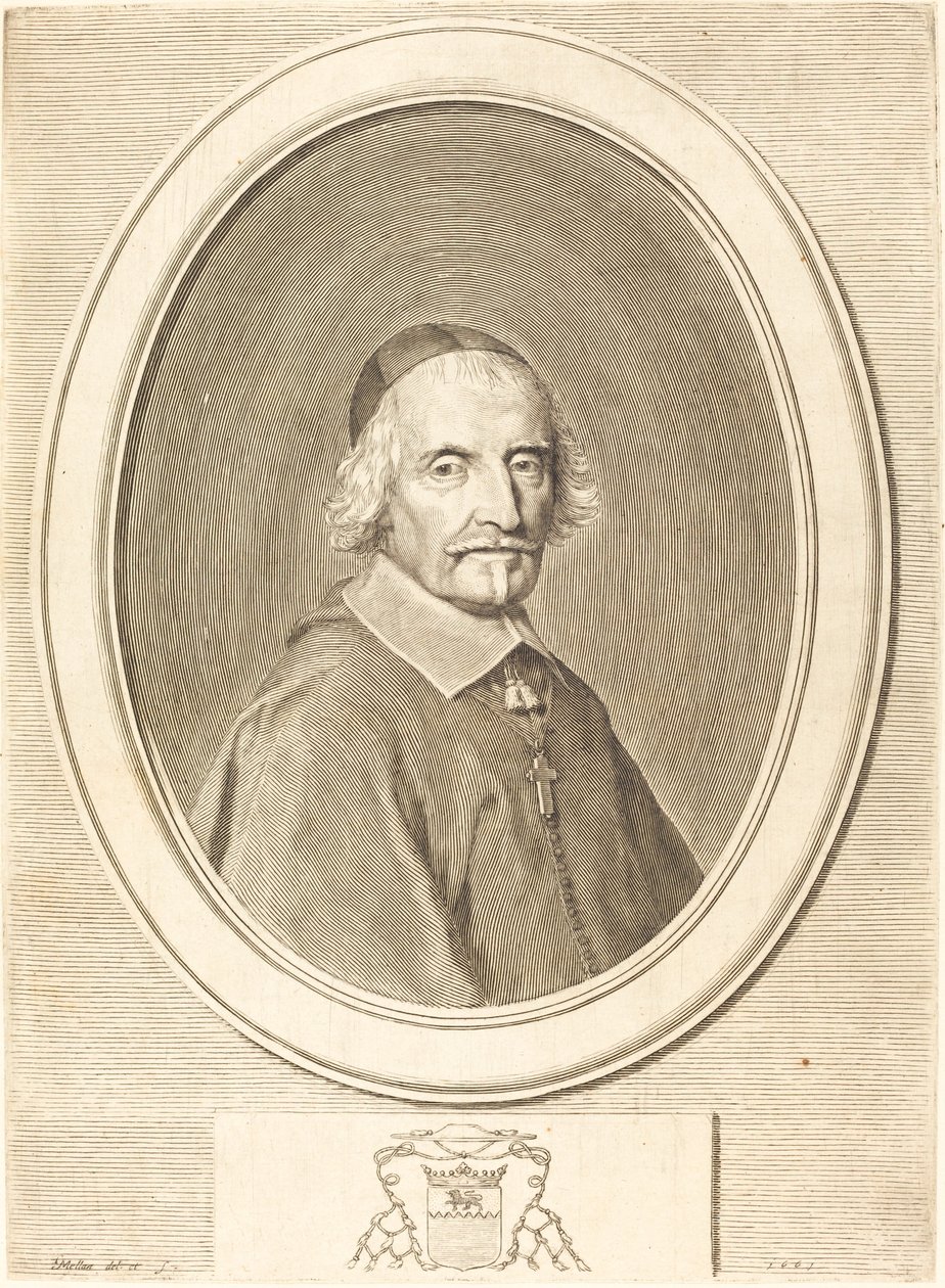 Francois de Villemontée av Claude Mellan