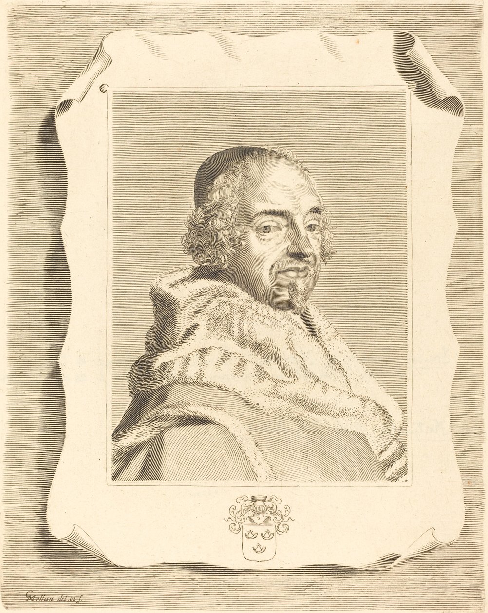 Francois-Theodore de Nesmond av Claude Mellan