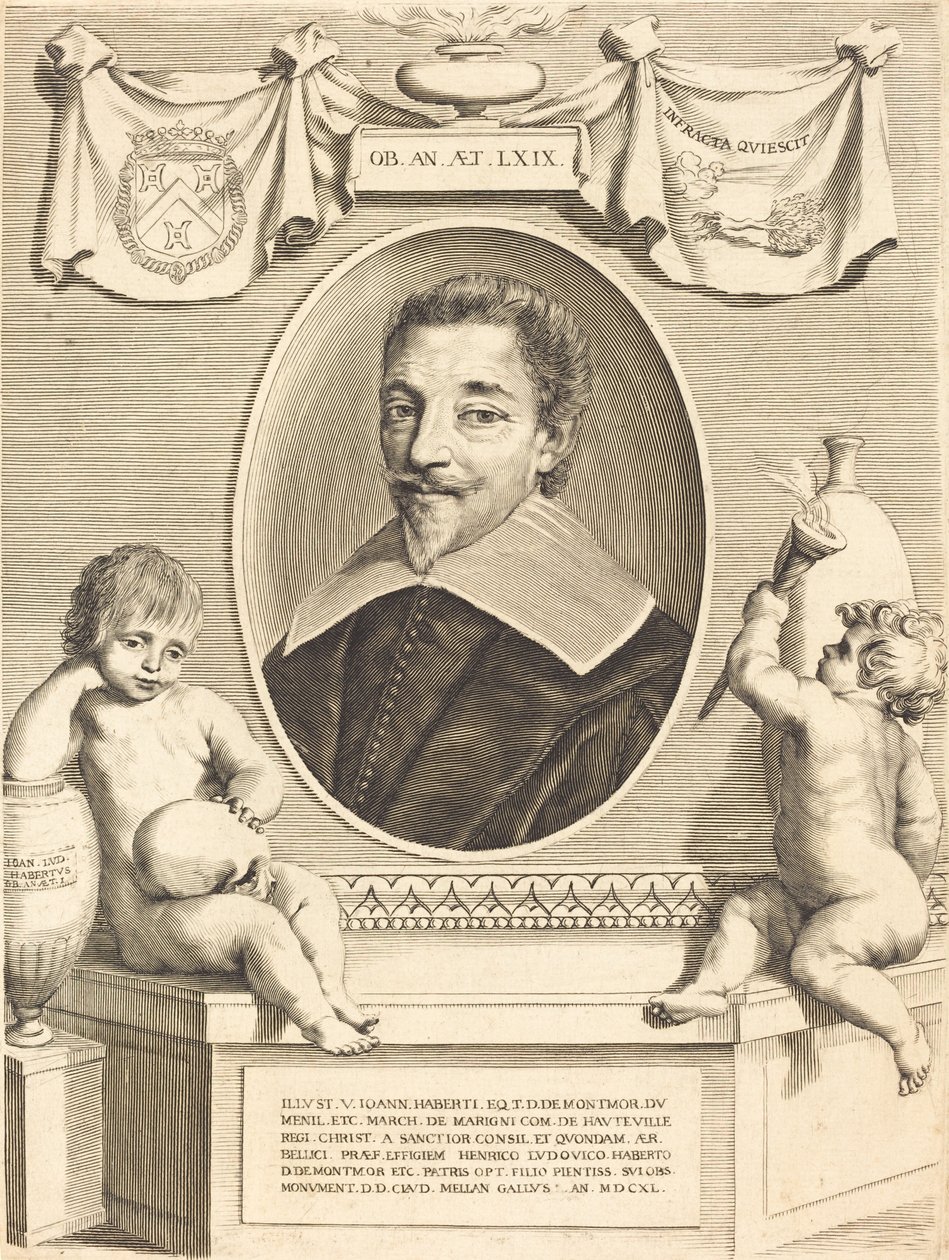 Jean Habert de Monturor av Claude Mellan